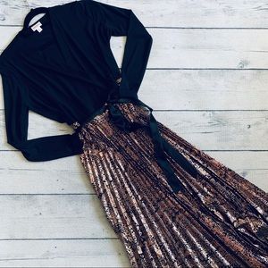 LuLaRoe Elegant Deanne Wrap Dress